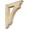 Ekena Millwork Imperial Traditional Rough Sawn Bracket, Douglas Fir, 4"W x 24"D x 28"H BKT04X24X28IMP01RDF - alternate 1